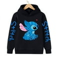 thumbnail image 4 of Ropa divertida Navidad Disney Stitch Sudadera con capucha niños dibujos animados chico niña niño Lilo y Stitch sudadera con capucha bebé Casual Top, 4 of 5