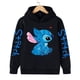thumbnail image 3 of Ropa divertida Navidad Disney Stitch Sudadera con capucha niños dibujos animados chico niña niño Lilo y Stitch sudadera con capucha bebé Casual Top, 3 of 5