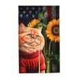 thumbnail image 7 of XMXT Japanese Noren Doorway Room Divider Curtain,Sunflower Cat Vintage Restaurant Closet Door Entrance Kitchen Curtains, 34 x 56 inches, 7 of 7