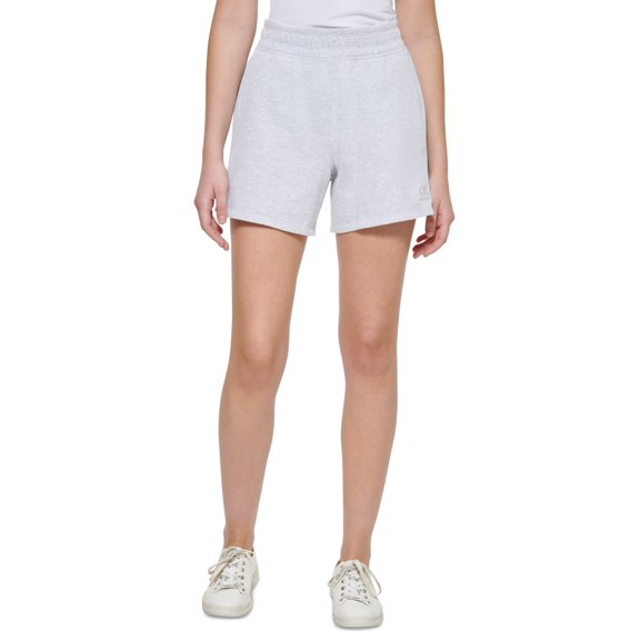 Calvin Klein Performance Womens Midi Shorts Optic Heather XL