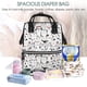 thumbnail image 5 of Fotbe Cute Cat Mochila Maternidad - Lona de Sarga Impermeable, Mochila de Pañales de Gran Capacidad con Múltiples Bolsillos y Correas Ajustables, 5 of 6