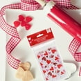 thumbnail image 7 of Valentines Day Treat Bags with Zip Seal Big Hearts Design 30 count Each for Home Party Favor Candy Cookies Goodie Bag Container Decoration Gift Supplies Pack of 2 - Design Vary (Total of 60), 7 of 7