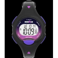 TIMEX Women's IRONMAN Essential 10 34mm Watch – Black & Purple Case ...