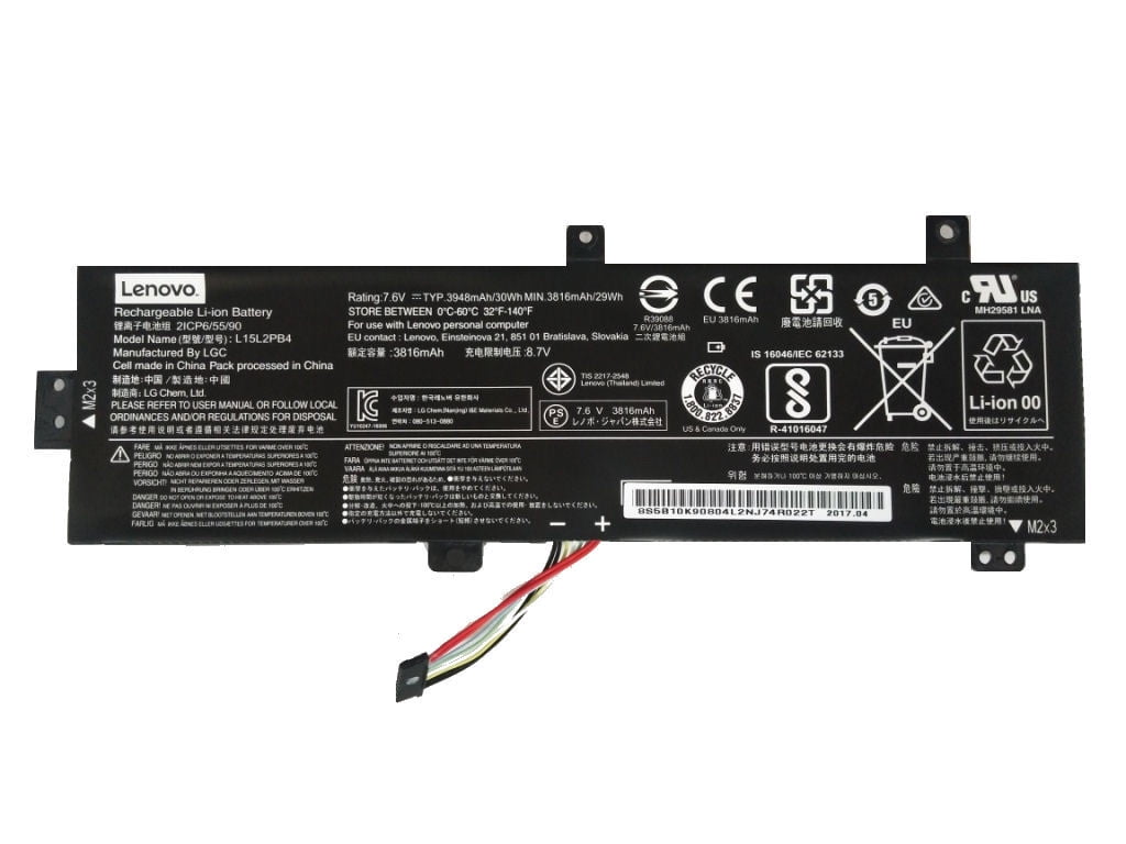 Аккумулятор lenovo l15c2pb5