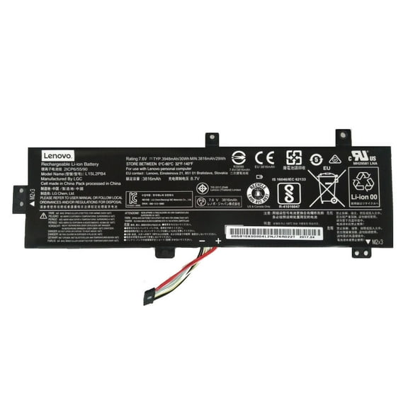Lenovo Ideapad 310 29Wh 7.6V Battery L15C2PB5