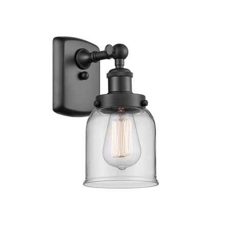 

Innovations 916-1W-BK-G52-LED Small Bell 1 Light Sconce part of the Ballston Collection Matte Black