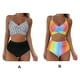 thumbnail image 3 of Jumpingount Traje de baño Sexy para mujer, traje de baño para chica, traje de baño para interior y exterior, parque acuático, baño, traje de conjuntos de ropa  Tipo 2 XL, 3 of 5