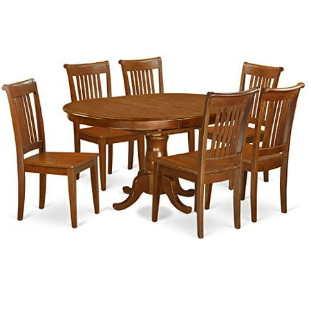 saddle oval seat finish shape dining piece east brown wood furniture west table number items dialog displays option button additional