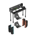 thumbnail image 3 of DOBE Support Mural pour Switch2 - Support Mural NS2 Gain de Place avec Rangement de Cartes de Jeu à 12 Fentes, Conception en Métal Robuste, Installation Facile pour Consoles Switch 2/OLED/originales, 3 of 5