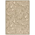 thumbnail image 2 of Safavieh Courtyard Connie Floral Indoor/Outdoor Area Rug, Natural/Olive, 5'3" x 7'7", 2 of 13