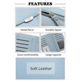 thumbnail image 5 of Womens Wallet Bag Leather Handbag(Blue), 5 of 5