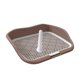 thumbnail image 4 of Caja de arena para inodoro duradera para perros con alfombrilla protectora para urinario de perros pequeños, almohadilla para orinar para entrenamient Marrón Fernando Bandeja de aseo para gatos, 4 of 8