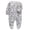 Grey, variant on Baby Sleepers Newborn Baby Girl Clothes Newborn Cowgirl Outfit Infant Boy Highland Cow Print Jumpsuit Fall Winter Cowboy Outfits 0 3 6 9 12 18 Months (Grey,3-6 Months)