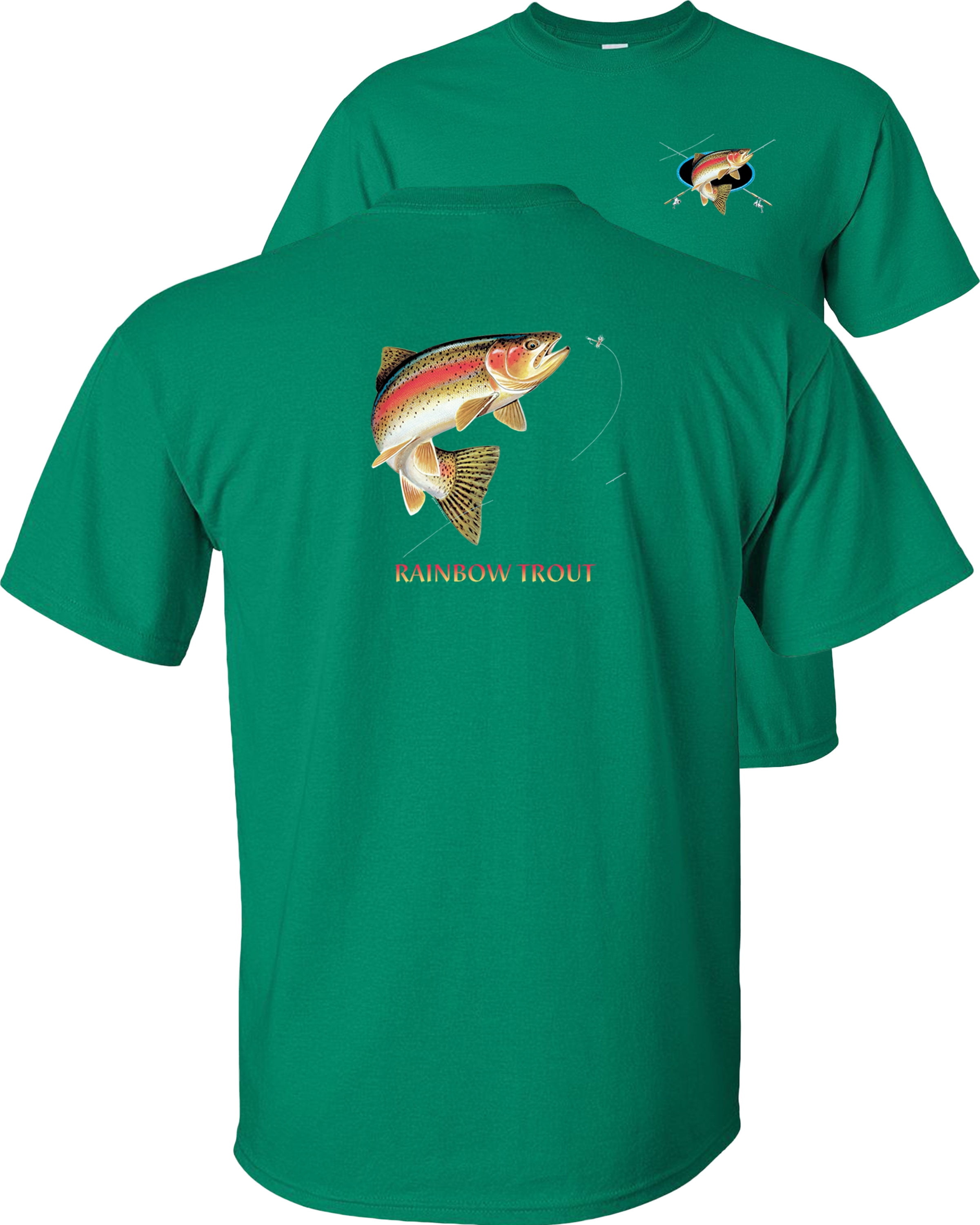 Fair Game Rainbow Trout TShirt Going For Lure Profile Fishing