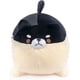 thumbnail image 3 of Peluche de Corgi de Anime, almohada suave para perro de peluche, regalo de peluche para niños y niñas (negro, 40 cm), 3 of 5