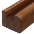 thumbnail image 4 of OUNONA Mirror Mount for The Floor Rectangular Light Brown Wood 1Pcs with Height Adjustment, 4 of 6