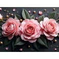 thumbnail image 4 of Elegant Floral Backdrop Banner for Wedding Events and Photographic Props Exquisite Decorations Background Stunning Party Supplies Beautiful Backdrops, 4 of 4