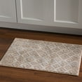 thumbnail image 2 of Linon Jewel Flowers & Plants Transitional Area Rug, Beige, 2' x 3', 2 of 7