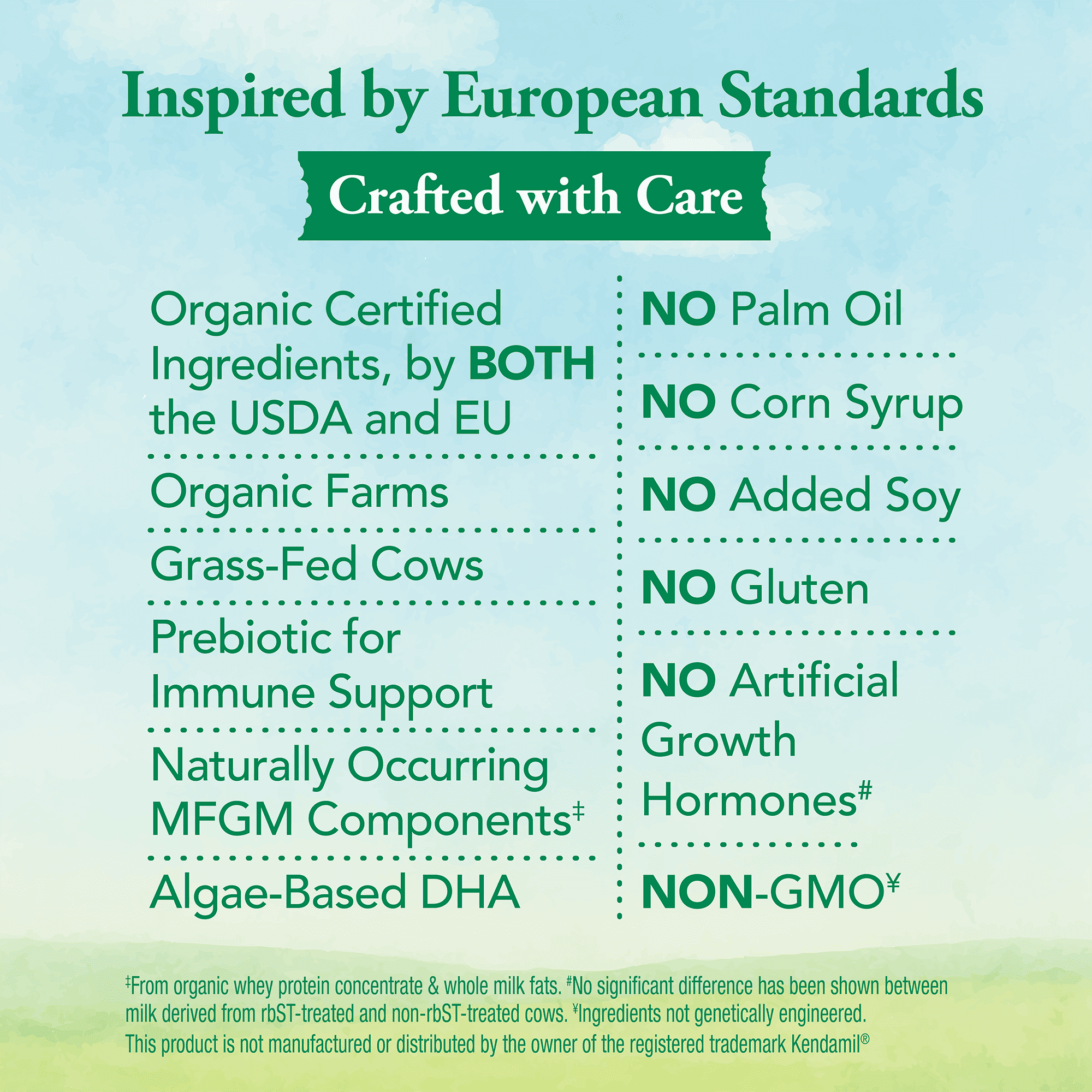 Parent’s Choice Organic Whole Milk Infant Formula Powder with Iron, Prebiotics & DHA, European Inspired, 28.2 OZ, 800 g
