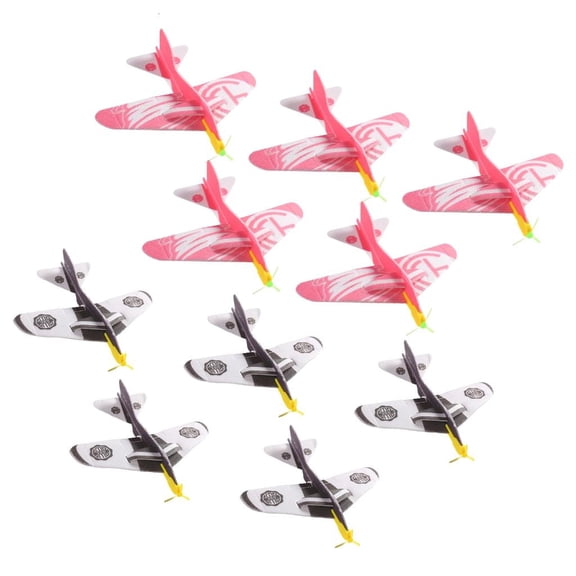 Easy to Assemble Foam Gliders Toy Beach Game Outdoor Airplanes Toy Plane For Teens Children Party Gatherings