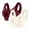 Wine, variant on Women's 2 Pc Seamless Bras Plus Size No Underwire Supportive Mesh Full Coverage Bralettes Everyday T Shirt Bras