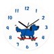 thumbnail image 3 of Reloj silencioso redondo, moderno, creativo, adorno de pared, reloj decorativo para sala de estar 20 cm, 3 of 9
