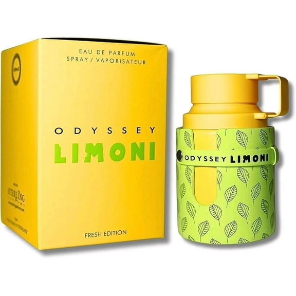 Odyssey Limoni by ARMAF 3.4oz Eau De Parfum for Men NEW in SEALED Box