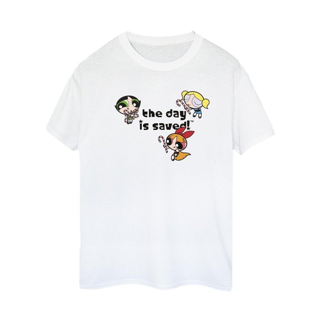 The Powerpuff Girls T-Shirt Boyfriend en Coton pour Femmes