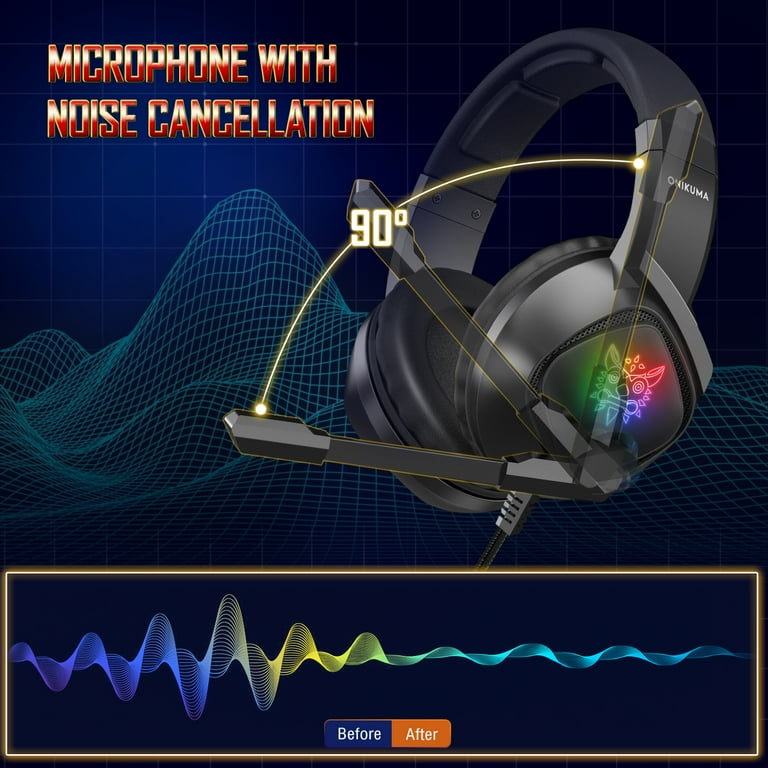 Onikuma k19 gaming headset new arrivals