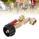 thumbnail image 1 of Adaptador De Recarga De Gas, Recarga Rápida, Fácil Monitoreo, Adaptador De Codo De Recarga De Gas Portátil Con Válvula Para Botellas De 1 Libra, 1 of 7