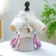thumbnail image 2 of Ropa para perros y gatos con forma de círculo para mascotas, falda de tubo con lazo y flores clásicas, linda y cómoda, 2 of 2