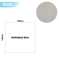 thumbnail image 3 of Lace tablecloth, rectangular farmhouse tablecloth decorated with woven tablecloth-grey, 3 of 6