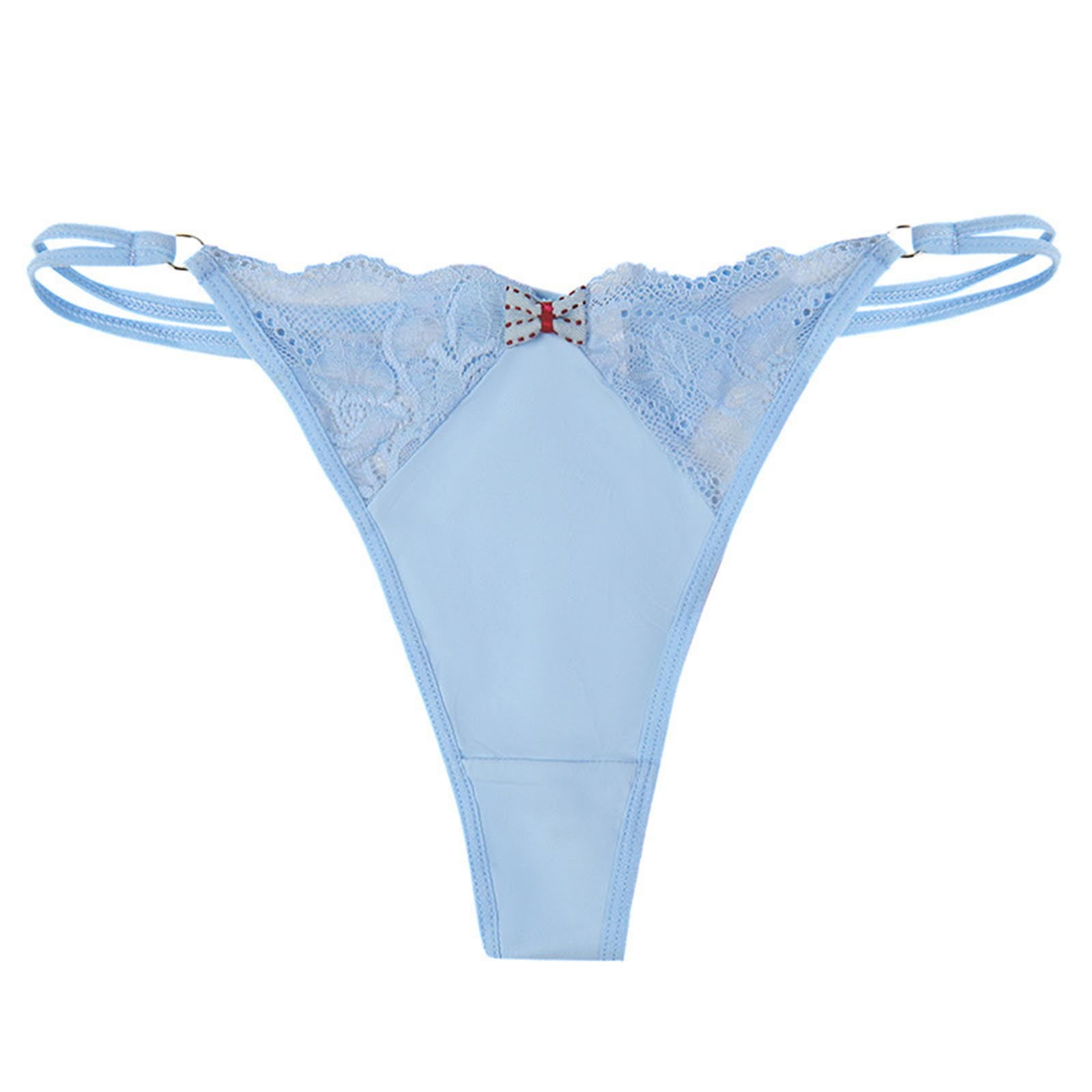 See Through Lingerie For Women Thongs No Show Panties Underwear Low ...