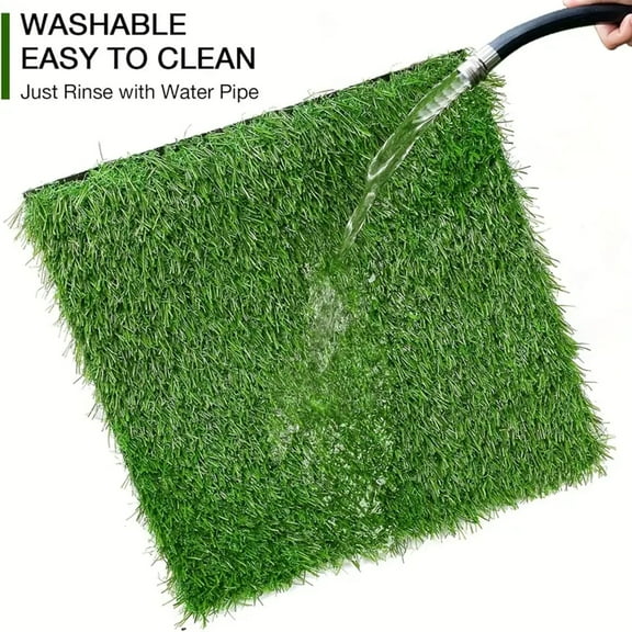 VBright Artificial Turf 12.2x12.2 inches, Home Lawn, Has Drainage