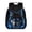 Blue Fire Wolf, variant on Pzuqiu Studying Capybara Backpack for Boys 4-6 with Water Bottle Holder School Bag for Girls Lightweight Easy-Clean Book Bag For Boys With Water Bottle Pockets for Commute