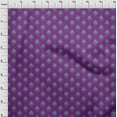 thumbnail image 3 of oneOone Viscose Chiffon Fabric Leaves|Floral & Paisley Block Print Sewing Fabric BTY 42 Inch Wide, 3 of 4