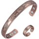 thumbnail image 1 of Pink Pulsera curativa magnética de cobre para artritis y alivio del dolor carpiano, 1 of 1