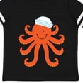 thumbnail image 4 of Inktastic Orange Octopus Cute Sea Creature Nautical Boys or Girls Toddler T-Shirt, 4 of 5