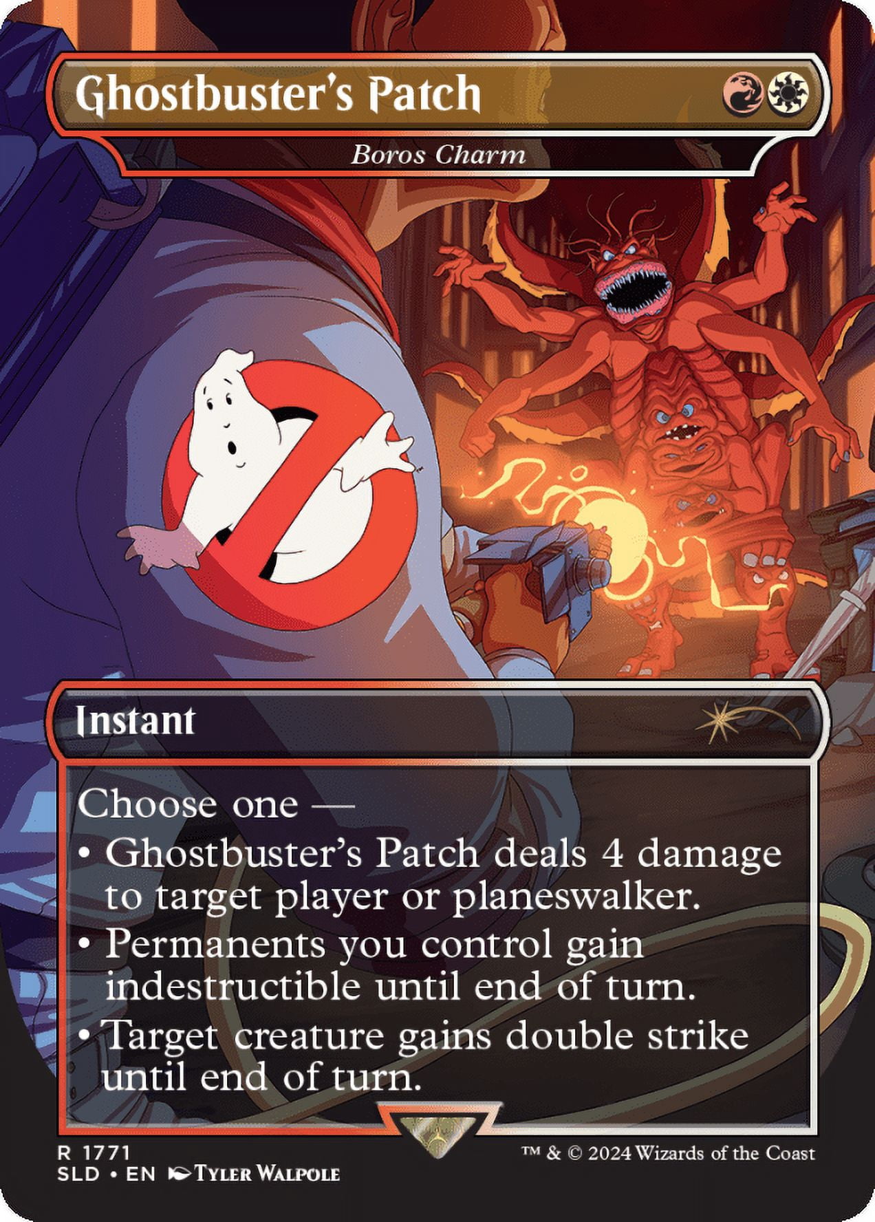 Magic the Gathering Secret Lair x Ghostbusters: The Real Ghostbusters Foil Edition