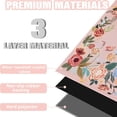 thumbnail image 4 of Office Chair Mat for Hardwood Floor 48"X 60" Office Rugs for Gaming Rolling Chairs Computer Desk Chair Non-Slip Butterfly Floral Protector Mats for Hard Floor & Tile Floor Decor, 4 of 6