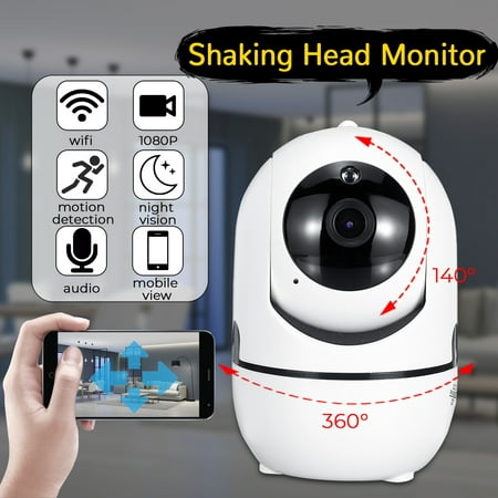 1080P/HD Camera Wireless IP Camera with 2 Way Audio Motion Detect, Night Vision, Smart APP for for Pet Baby Monitor, Home Security Camera Motion Detection Indoor (Best Way To Detect Touch Device)