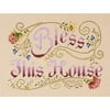 Bless This House Counted Cross Stitch Kit, 12X8.25