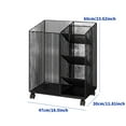 thumbnail image 6 of GARENDE Fitness Equipment Organizer Yoga Mat Storage Rack Practical Home Gym Storage Rack for Yoga Strap Kettlebells Resistance Bands Black, 6 of 6