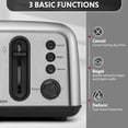 thumbnail image 2 of BUYDEEM 4 Slice Toaster and Tea Maker combo,Stainless Steel Toaster with Extra Wide Slots for Breakfast & 1.2 L Electric Kettle with Auto Keep-Warm Feature, 2 of 7