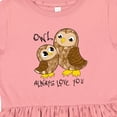 thumbnail image 4 of Inktastic Owl Always Love You Cute Owl Family Girls Toddler Dress, 4 of 5