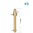 thumbnail image 1 of MYG 6mm Shank Vacuum Brazed Diamond Burr Head Grinding Rotary File For Stone Steel, 1 of 5