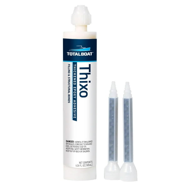 Cartucho adhesivo epoxi TotalBoat Thixo de 185 ml