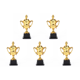 thumbnail image 1 of Trofeo Plástico Oro Fútbol Baloncesto para La Ceremonia Fiesta (18.5 Cm), 1 of 9