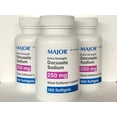 4 Pack Stool Softener 250mg. Major Docusate Sodium 250mg.