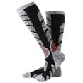 thumbnail image 1 of artículos deportivos 1 par de calcetines de esquí de nieve gruesos cálidos de invierno para adultos medias suaves (negro) Hugtrwg Para estrenar, 1 of 7